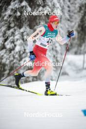 24.11.2023, Ruka, Finland (FIN): Janik Riebli (SUI) - FIS world cup cross-country, individual sprint, Ruka (FIN). www.nordicfocus.com. © Modica/NordicFocus. Every downloaded picture is fee-liable.
