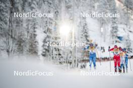 24.11.2023, Ruka, Finland (FIN): Jasmi Joensuu (FIN), Mathilde Myhrvold (NOR), (l-r)  - FIS world cup cross-country, individual sprint, Ruka (FIN). www.nordicfocus.com. © Modica/NordicFocus. Every downloaded picture is fee-liable.
