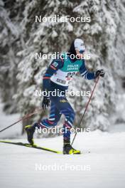 24.11.2023, Ruka, Finland (FIN): Lucas Chanavat (FRA) - FIS world cup cross-country, individual sprint, Ruka (FIN). www.nordicfocus.com. © Modica/NordicFocus. Every downloaded picture is fee-liable.