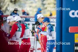 24.11.2023, Ruka, Finland (FIN): Johannes Hoesflot Klaebo (NOR) - FIS world cup cross-country, individual sprint, Ruka (FIN). www.nordicfocus.com. © Modica/NordicFocus. Every downloaded picture is fee-liable.