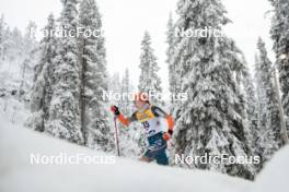 24.11.2023, Ruka, Finland (FIN): Patricija Eiduka (LAT) - FIS world cup cross-country, individual sprint, Ruka (FIN). www.nordicfocus.com. © Modica/NordicFocus. Every downloaded picture is fee-liable.