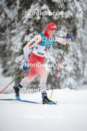 24.11.2023, Ruka, Finland (FIN): Valerio Grond (SUI) - FIS world cup cross-country, individual sprint, Ruka (FIN). www.nordicfocus.com. © Modica/NordicFocus. Every downloaded picture is fee-liable.