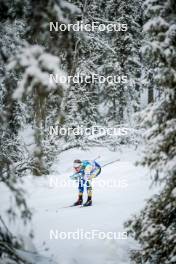 24.11.2023, Ruka, Finland (FIN): Edvin Anger (SWE) - FIS world cup cross-country, individual sprint, Ruka (FIN). www.nordicfocus.com. © Modica/NordicFocus. Every downloaded picture is fee-liable.