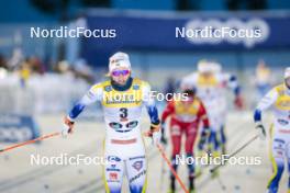24.11.2023, Ruka, Finland (FIN): Emma Ribom (SWE) - FIS world cup cross-country, individual sprint, Ruka (FIN). www.nordicfocus.com. © Modica/NordicFocus. Every downloaded picture is fee-liable.