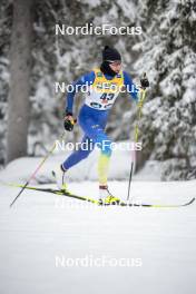 24.11.2023, Ruka, Finland (FIN): Darya Ryazhko (KAZ) - FIS world cup cross-country, individual sprint, Ruka (FIN). www.nordicfocus.com. © Modica/NordicFocus. Every downloaded picture is fee-liable.