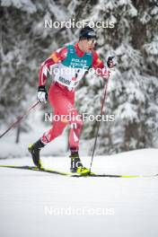 24.11.2023, Ruka, Finland (FIN): Benjamin Moser (AUT) - FIS world cup cross-country, individual sprint, Ruka (FIN). www.nordicfocus.com. © Modica/NordicFocus. Every downloaded picture is fee-liable.