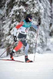 24.11.2023, Ruka, Finland (FIN): Olivier Leveille (CAN) - FIS world cup cross-country, individual sprint, Ruka (FIN). www.nordicfocus.com. © Modica/NordicFocus. Every downloaded picture is fee-liable.