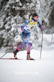 24.11.2023, Ruka, Finland (FIN): Lauren Jortberg (USA) - FIS world cup cross-country, individual sprint, Ruka (FIN). www.nordicfocus.com. © Modica/NordicFocus. Every downloaded picture is fee-liable.
