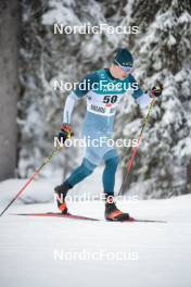 24.11.2023, Ruka, Finland (FIN): Wiljam Mattila (FIN) - FIS world cup cross-country, individual sprint, Ruka (FIN). www.nordicfocus.com. © Modica/NordicFocus. Every downloaded picture is fee-liable.