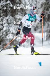 24.11.2023, Ruka, Finland (FIN): Lauris Kaparkalejs (LAT) - FIS world cup cross-country, individual sprint, Ruka (FIN). www.nordicfocus.com. © Modica/NordicFocus. Every downloaded picture is fee-liable.