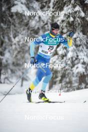 24.11.2023, Ruka, Finland (FIN): Denis Volotka (KAZ) - FIS world cup cross-country, individual sprint, Ruka (FIN). www.nordicfocus.com. © Modica/NordicFocus. Every downloaded picture is fee-liable.