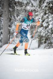 24.11.2023, Ruka, Finland (FIN): Qiang Wang (CHN) - FIS world cup cross-country, individual sprint, Ruka (FIN). www.nordicfocus.com. © Modica/NordicFocus. Every downloaded picture is fee-liable.