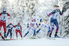 26.11.2023, Ruka, Finland (FIN): Ebba Andersson (SWE) - FIS world cup cross-country, mass, Ruka (FIN). www.nordicfocus.com. © Modica/NordicFocus. Every downloaded picture is fee-liable.