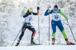 26.11.2023, Ruka, Finland (FIN): Anja Mandeljc (SLO) - FIS world cup cross-country, mass, Ruka (FIN). www.nordicfocus.com. © Modica/NordicFocus. Every downloaded picture is fee-liable.