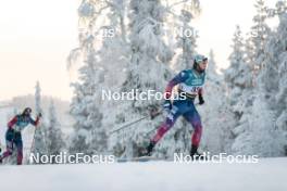 26.11.2023, Ruka, Finland (FIN): John Steel Hagenbuch (USA) - FIS world cup cross-country, mass, Ruka (FIN). www.nordicfocus.com. © Modica/NordicFocus. Every downloaded picture is fee-liable.