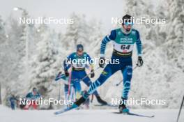 26.11.2023, Ruka, Finland (FIN): Joel Ikonen (FIN) - FIS world cup cross-country, mass, Ruka (FIN). www.nordicfocus.com. © Modica/NordicFocus. Every downloaded picture is fee-liable.