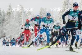 26.11.2023, Ruka, Finland (FIN): Iivo Niskanen (FIN) - FIS world cup cross-country, mass, Ruka (FIN). www.nordicfocus.com. © Modica/NordicFocus. Every downloaded picture is fee-liable.