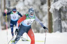 26.11.2023, Ruka, Finland (FIN): Amelia Wells (CAN) - FIS world cup cross-country, mass, Ruka (FIN). www.nordicfocus.com. © Modica/NordicFocus. Every downloaded picture is fee-liable.