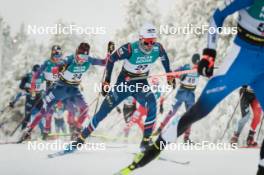 26.11.2023, Ruka, Finland (FIN): Theo Schely (FRA) - FIS world cup cross-country, mass, Ruka (FIN). www.nordicfocus.com. © Modica/NordicFocus. Every downloaded picture is fee-liable.