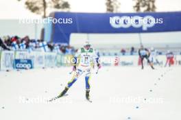 26.11.2023, Ruka, Finland (FIN): Linn Svahn (SWE) - FIS world cup cross-country, mass, Ruka (FIN). www.nordicfocus.com. © Modica/NordicFocus. Every downloaded picture is fee-liable.