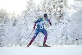 26.11.2023, Ruka, Finland (FIN): Julia Kern (USA) - FIS world cup cross-country, mass, Ruka (FIN). www.nordicfocus.com. © Modica/NordicFocus. Every downloaded picture is fee-liable.