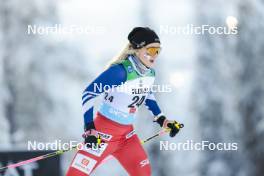 26.11.2023, Ruka, Finland (FIN): Katerina Janatova (CZE) - FIS world cup cross-country, mass, Ruka (FIN). www.nordicfocus.com. © Modica/NordicFocus. Every downloaded picture is fee-liable.