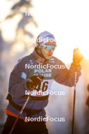 26.11.2023, Ruka, Finland (FIN): Florian Notz (GER) - FIS world cup cross-country, mass, Ruka (FIN). www.nordicfocus.com. © Modica/NordicFocus. Every downloaded picture is fee-liable.