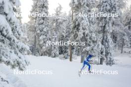 26.11.2023, Ruka, Finland (FIN): Krista Parmakoski (FIN) - FIS world cup cross-country, mass, Ruka (FIN). www.nordicfocus.com. © Modica/NordicFocus. Every downloaded picture is fee-liable.
