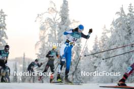 26.11.2023, Ruka, Finland (FIN): Martin Himma (EST) - FIS world cup cross-country, mass, Ruka (FIN). www.nordicfocus.com. © Modica/NordicFocus. Every downloaded picture is fee-liable.