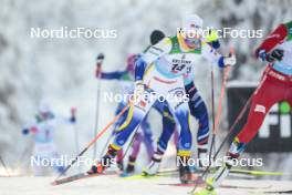 26.11.2023, Ruka, Finland (FIN): Emma Ribom (SWE) - FIS world cup cross-country, mass, Ruka (FIN). www.nordicfocus.com. © Modica/NordicFocus. Every downloaded picture is fee-liable.