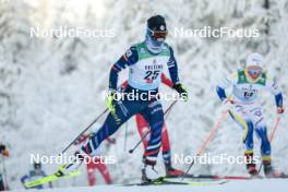 26.11.2023, Ruka, Finland (FIN): Flora Dolci (FRA) - FIS world cup cross-country, mass, Ruka (FIN). www.nordicfocus.com. © Modica/NordicFocus. Every downloaded picture is fee-liable.