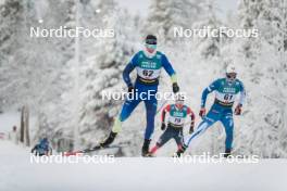 26.11.2023, Ruka, Finland (FIN): Fedor Karpov (KAZ) - FIS world cup cross-country, mass, Ruka (FIN). www.nordicfocus.com. © Modica/NordicFocus. Every downloaded picture is fee-liable.