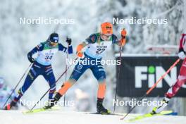 26.11.2023, Ruka, Finland (FIN): Patricija Eiduka (LAT) - FIS world cup cross-country, mass, Ruka (FIN). www.nordicfocus.com. © Modica/NordicFocus. Every downloaded picture is fee-liable.