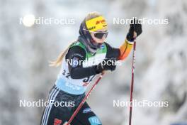 26.11.2023, Ruka, Finland (FIN): Lisa Lohmann (GER) - FIS world cup cross-country, mass, Ruka (FIN). www.nordicfocus.com. © Modica/NordicFocus. Every downloaded picture is fee-liable.