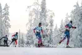 26.11.2023, Ruka, Finland (FIN): Zak Ketterson (USA), Zanden Mcmullen (USA), (l-r)  - FIS world cup cross-country, mass, Ruka (FIN). www.nordicfocus.com. © Modica/NordicFocus. Every downloaded picture is fee-liable.