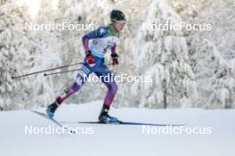 26.11.2023, Ruka, Finland (FIN): Sophia Laukli (USA) - FIS world cup cross-country, mass, Ruka (FIN). www.nordicfocus.com. © Modica/NordicFocus. Every downloaded picture is fee-liable.