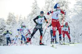 26.11.2023, Ruka, Finland (FIN): Moa Ilar (SWE), Victoria Carl (GER), (l-r)  - FIS world cup cross-country, mass, Ruka (FIN). www.nordicfocus.com. © Modica/NordicFocus. Every downloaded picture is fee-liable.