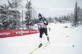 23.11.2023, Ruka, Finland (FIN): Johannes Hoesflot Klaebo (NOR) - FIS world cup cross-country, training, Ruka (FIN). www.nordicfocus.com. © Modica/NordicFocus. Every downloaded picture is fee-liable.