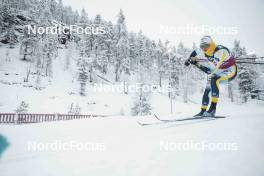 23.11.2023, Ruka, Finland (FIN): Maja Dahlqvist (SWE) - FIS world cup cross-country, training, Ruka (FIN). www.nordicfocus.com. © Modica/NordicFocus. Every downloaded picture is fee-liable.