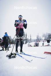 23.11.2023, Ruka, Finland (FIN): Francesco De Fabiani (ITA) - FIS world cup cross-country, training, Ruka (FIN). www.nordicfocus.com. © Modica/NordicFocus. Every downloaded picture is fee-liable.