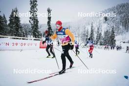 23.11.2023, Ruka, Finland (FIN): German athlete training (GER)   - FIS world cup cross-country, training, Ruka (FIN). www.nordicfocus.com. © Modica/NordicFocus. Every downloaded picture is fee-liable.