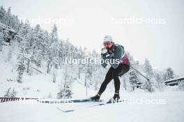 23.11.2023, Ruka, Finland (FIN): Jules Chappaz (FRA) - FIS world cup cross-country, training, Ruka (FIN). www.nordicfocus.com. © Modica/NordicFocus. Every downloaded picture is fee-liable.