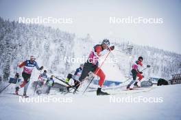 23.11.2023, Ruka, Finland (FIN): Canadian athletes training (CAN)   - FIS world cup cross-country, training, Ruka (FIN). www.nordicfocus.com. © Modica/NordicFocus. Every downloaded picture is fee-liable.