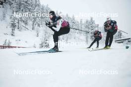 23.11.2023, Ruka, Finland (FIN): FIN athletes training   - FIS world cup cross-country, training, Ruka (FIN). www.nordicfocus.com. © Modica/NordicFocus. Every downloaded picture is fee-liable.