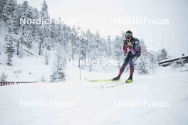 23.11.2023, Ruka, Finland (FIN): USA athlete training   - FIS world cup cross-country, training, Ruka (FIN). www.nordicfocus.com. © Modica/NordicFocus. Every downloaded picture is fee-liable.