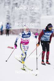 23.11.2023, Ruka, Finland (FIN): Ebba Andersson (SWE) - FIS world cup cross-country, training, Ruka (FIN). www.nordicfocus.com. © Modica/NordicFocus. Every downloaded picture is fee-liable.