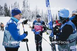 23.11.2023, Ruka, Finland (FIN): Francesco De Fabiani (ITA) - FIS world cup cross-country, training, Ruka (FIN). www.nordicfocus.com. © Modica/NordicFocus. Every downloaded picture is fee-liable.
