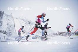 23.11.2023, Ruka, Finland (FIN): Canadian athletes training (CAN)   - FIS world cup cross-country, training, Ruka (FIN). www.nordicfocus.com. © Modica/NordicFocus. Every downloaded picture is fee-liable.