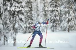 02.12.2023, Gaellivare, Sweden (SWE): Luke Jager (USA) - FIS world cup cross-country, 10km, Gaellivare (SWE). www.nordicfocus.com. © Modica/NordicFocus. Every downloaded picture is fee-liable.