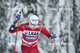 02.12.2023, Gaellivare, Sweden (SWE): Martin Loewstroem Nyenget (NOR) - FIS world cup cross-country, 10km, Gaellivare (SWE). www.nordicfocus.com. © Modica/NordicFocus. Every downloaded picture is fee-liable.